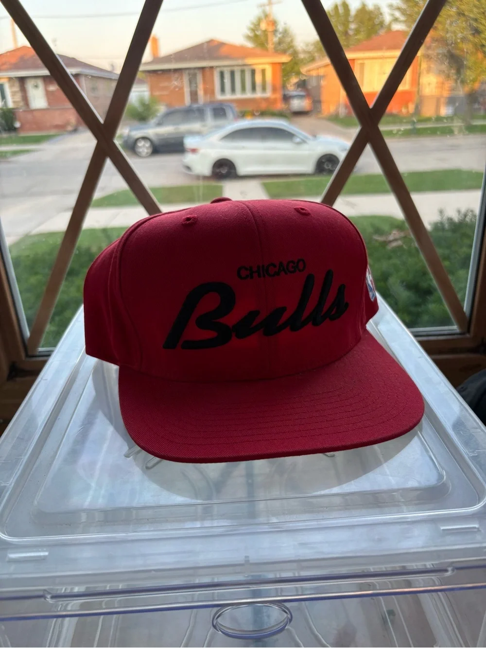 Chicago Bulls Red Snapback Hat